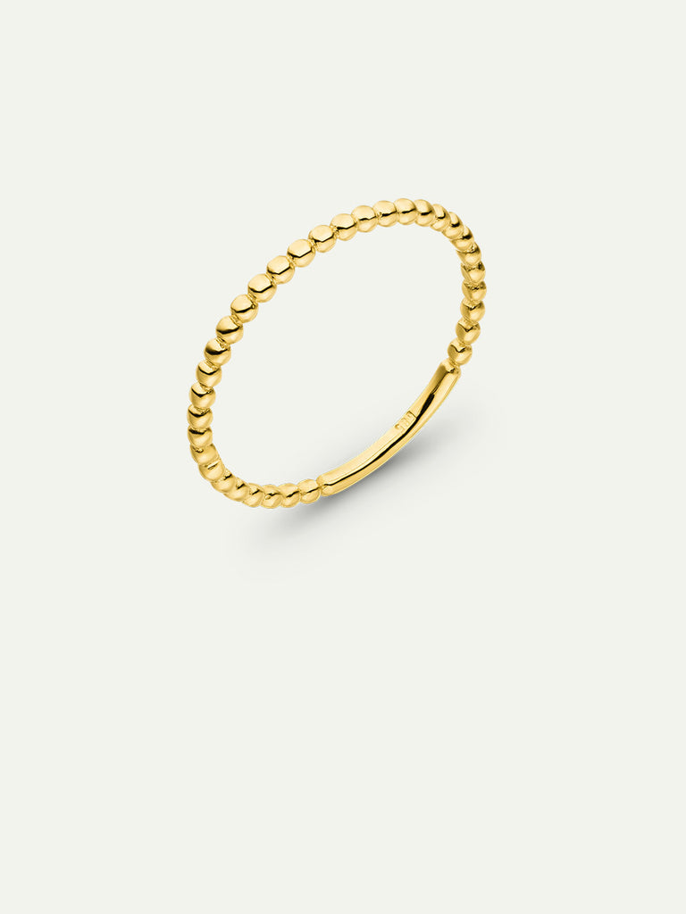 Nachhaltiger 14k Echtgold Ring Produktbild stehend