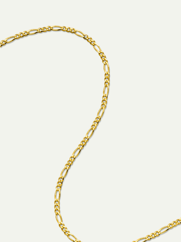 Nachhaltige 14k Echtgold Halskette The Flawless Nahaufnahme