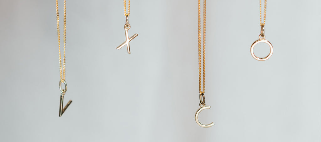 The Letter Collection | 14k Echtgold