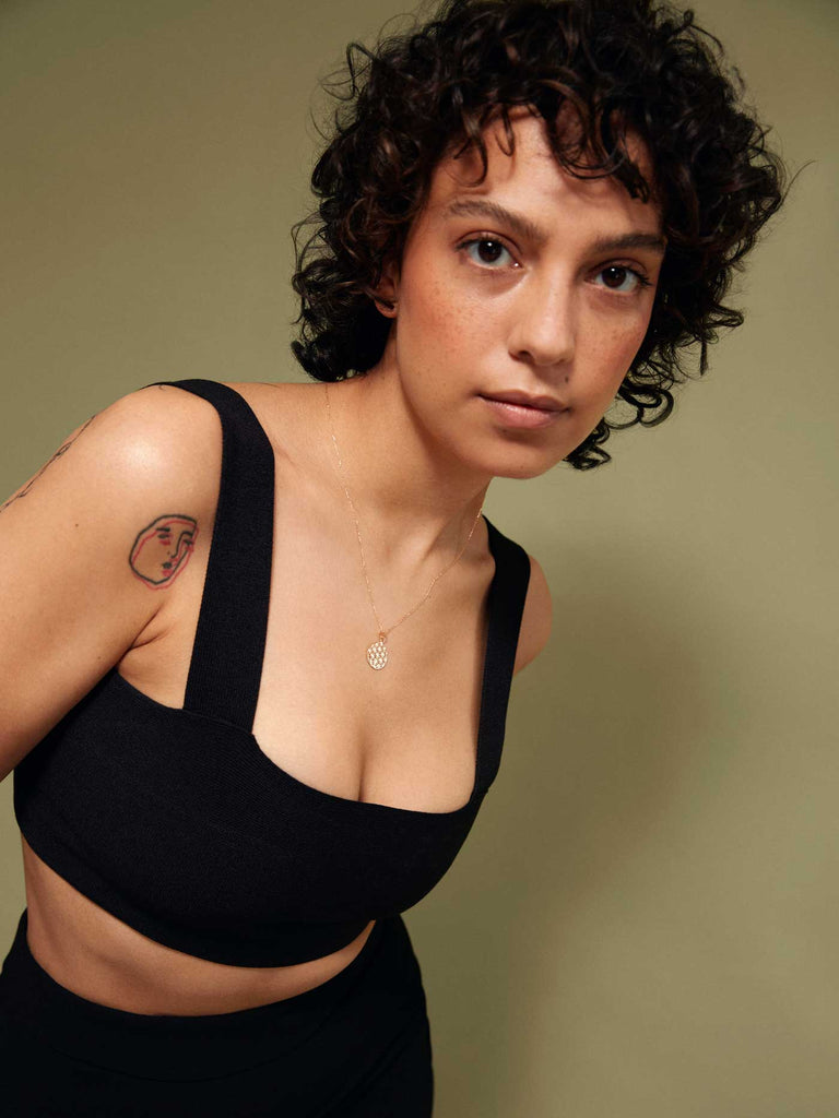 Flower of Life Halskette | 14k Echtgold | Anhänger Rund von DEAR DARLING BERLIN