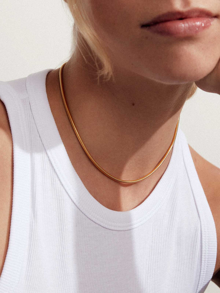Choker | Kurze Schlangenkette | Halskette für jeden Anlass von DEAR DARLING BERLIN