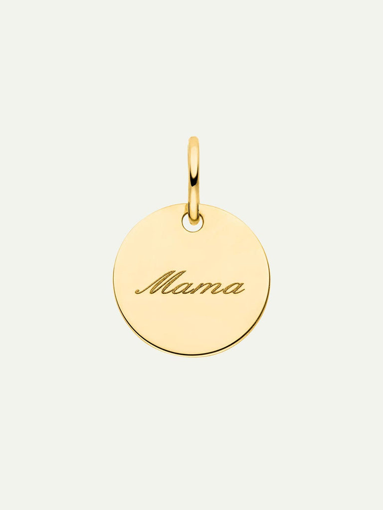 Anhänger mit Gravur Stella | Personalisierbar | 14k Gold von DEAR DARLING BERLIN