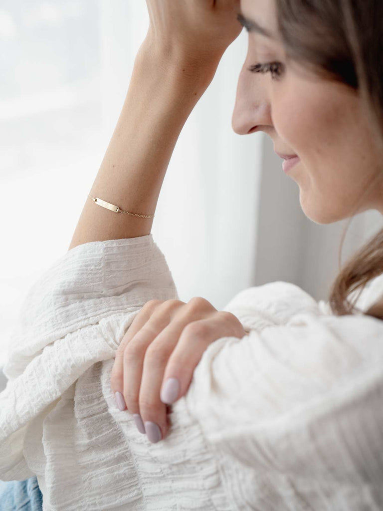 Armband für Kinder mit Gravur Mama