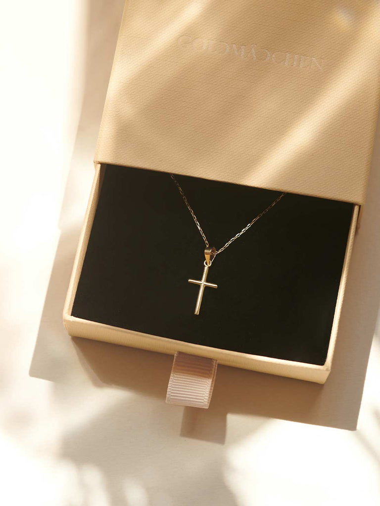 Kreuzkette für Kinder Eden | 14k Echtgold von DEAR DARLING BERLIN