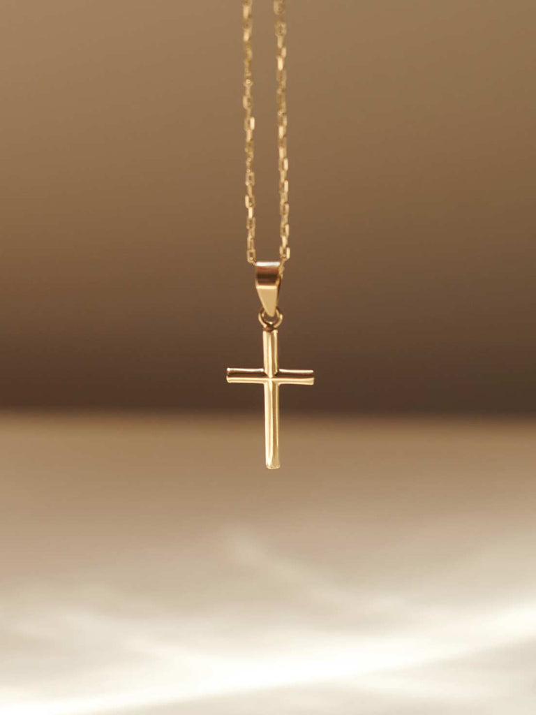 Kreuzkette für Kinder Eden | 14k Echtgold von DEAR DARLING BERLIN