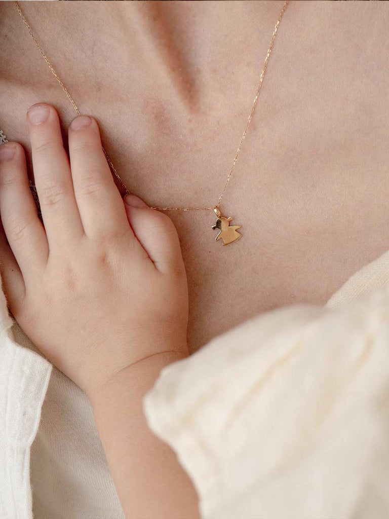 Kinderkette Goldmädchen | 14k Echtgold von DEAR DARLING BERLIN