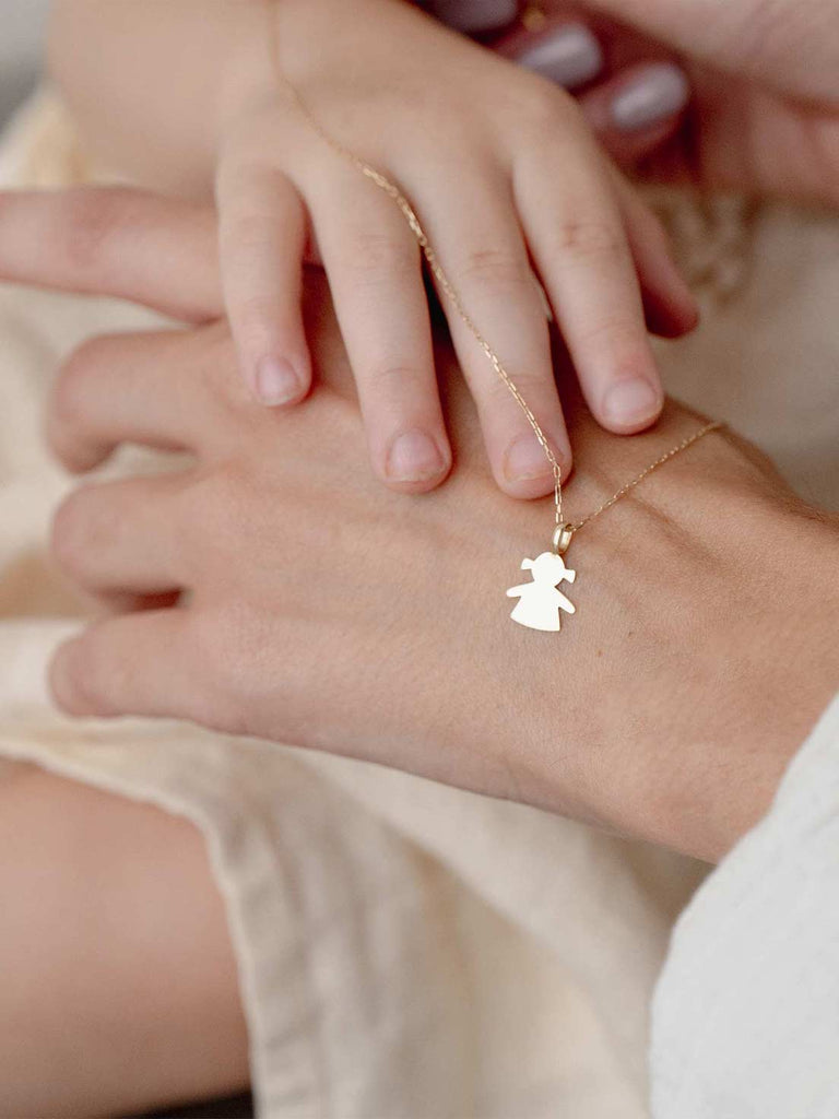 Kinderkette Goldmädchen | 14k Echtgold von DEAR DARLING BERLIN