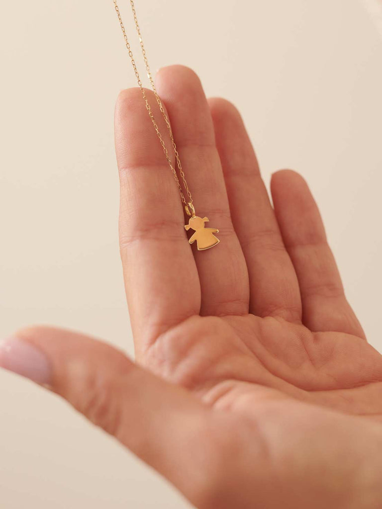Kinderkette Goldmädchen | 14k Echtgold von DEAR DARLING BERLIN