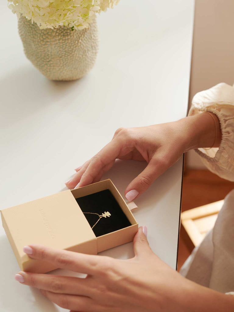 Kinderkette Goldmädchen | 14k Echtgold von DEAR DARLING BERLIN