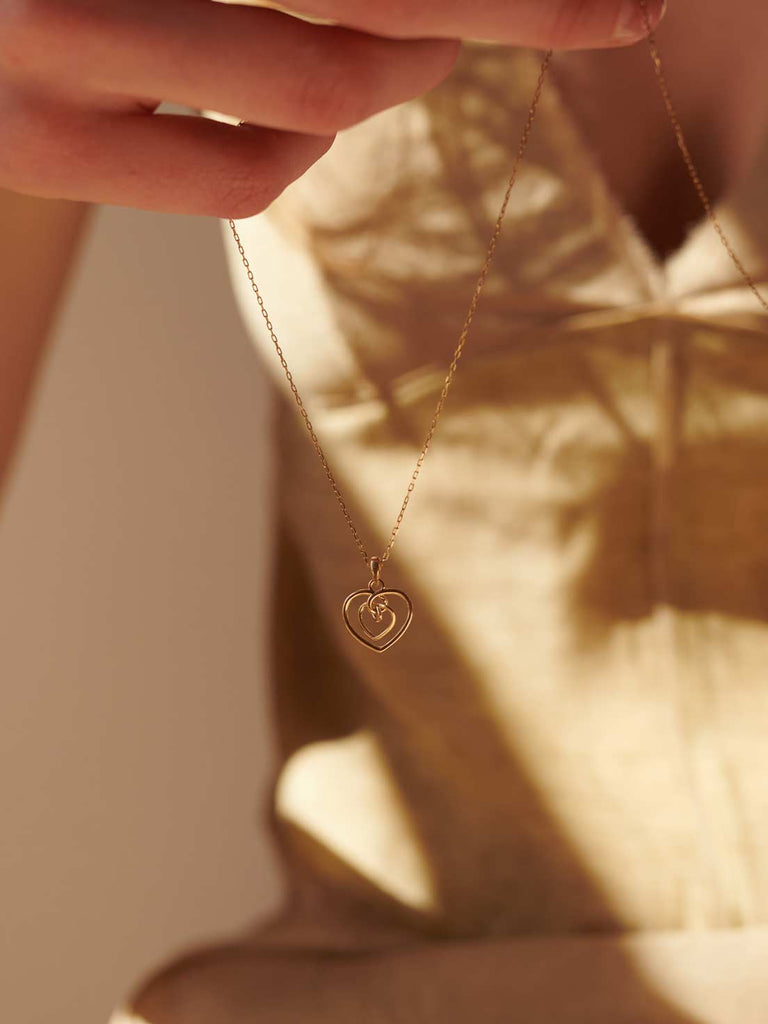 Kinderkette Infinite Hearts | 14k Echtgold von DEAR DARLING BERLIN