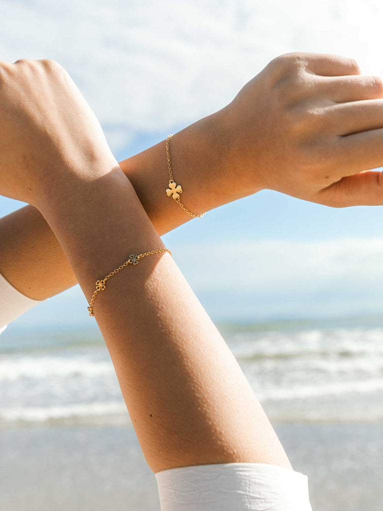 Nachhaltiges Love Clover Armband | Kleeblattschmuck von DEAR DARLING BERLIN