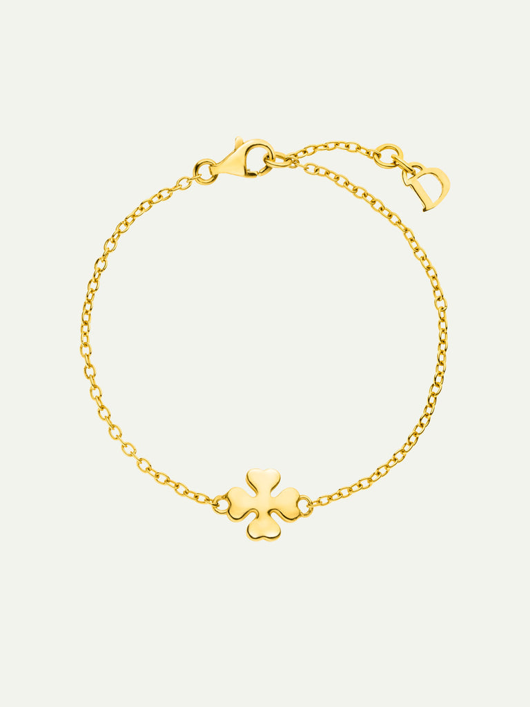Nachhaltiges Love Clover Armband | Kleeblattschmuck von DEAR DARLING BERLIN