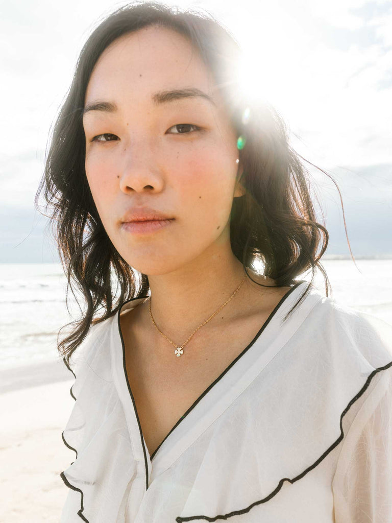 Nachhaltige Halskette Love Clover von DEAR DARLING BERLIN