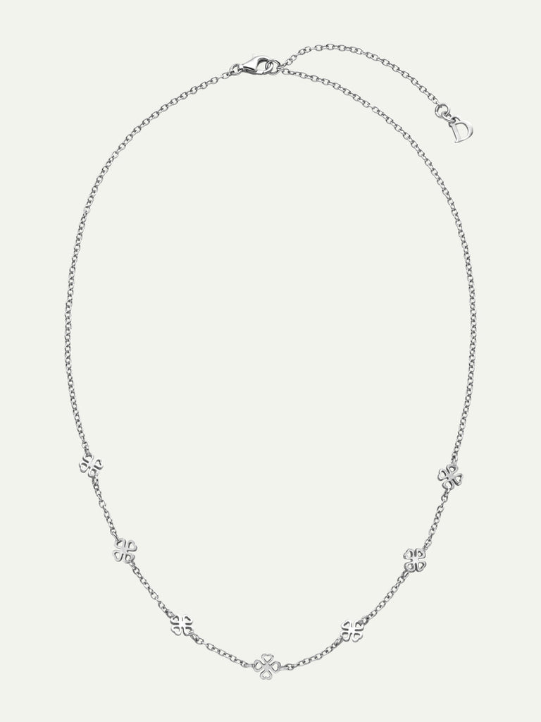 Mini Love Clover Halskette | Kleeblatt Kette | Glücksbringer von DEAR DARLING BERLIN