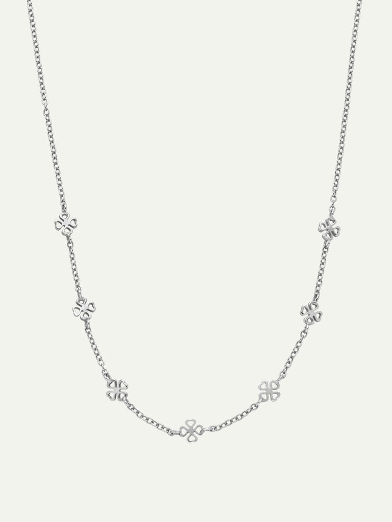 Mini Love Clover Halskette | Kleeblatt Kette | Glücksbringer von DEAR DARLING BERLIN