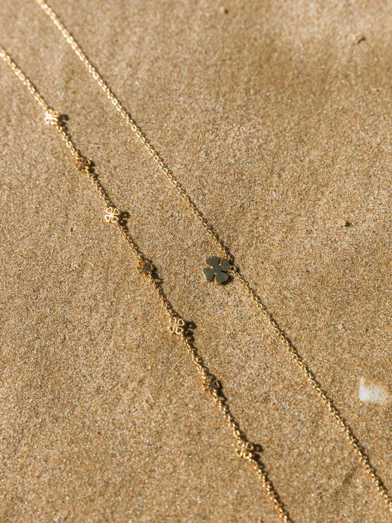 Nachhaltige Halskette Love Clover von DEAR DARLING BERLIN