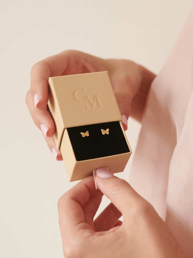 Kinderohrringe 14k Echtgold als Geschenk