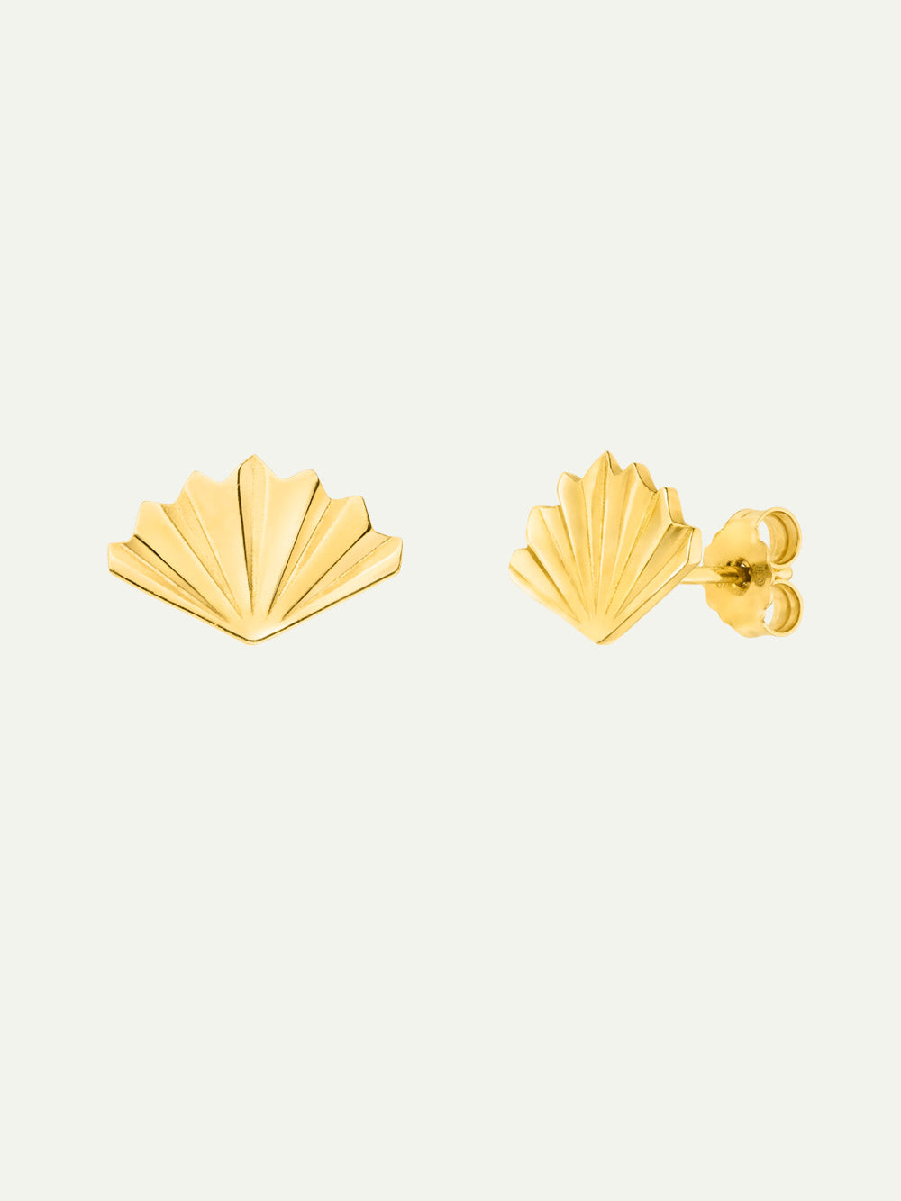 Gold earrings boho sales