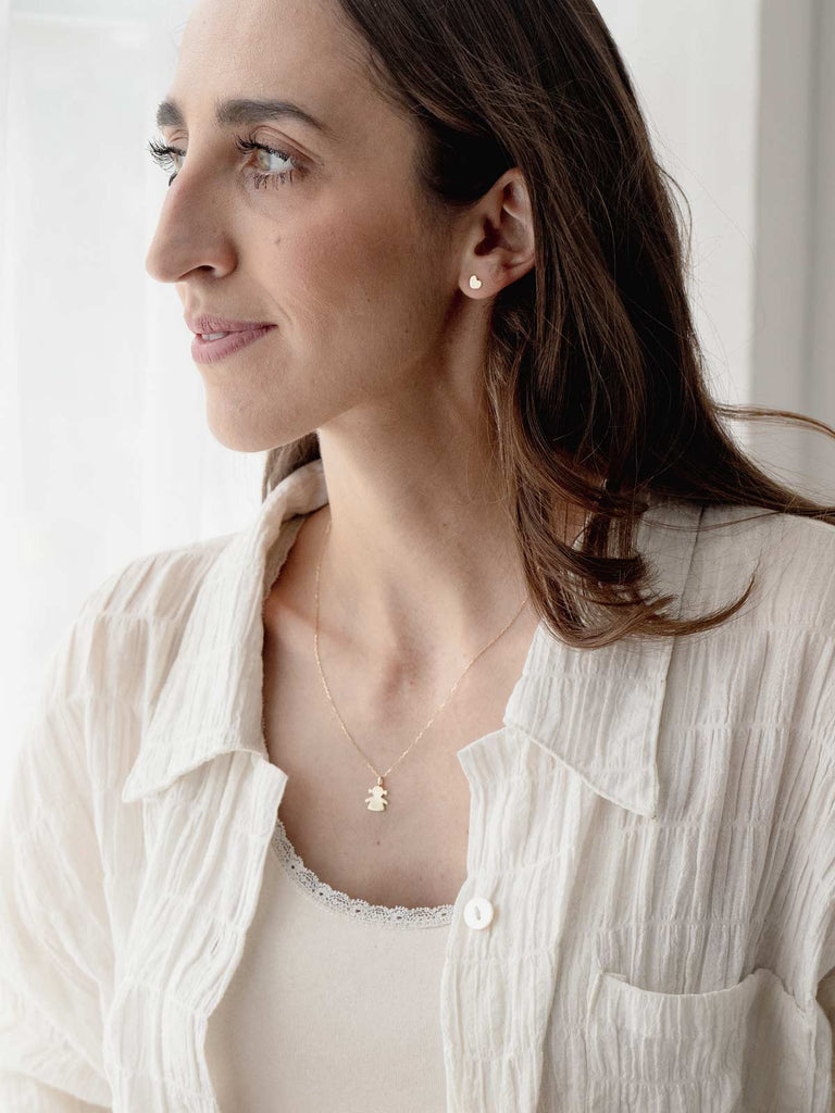 Kinderohrringe Little Hearts | 14k Echtgold von DEAR DARLING BERLIN