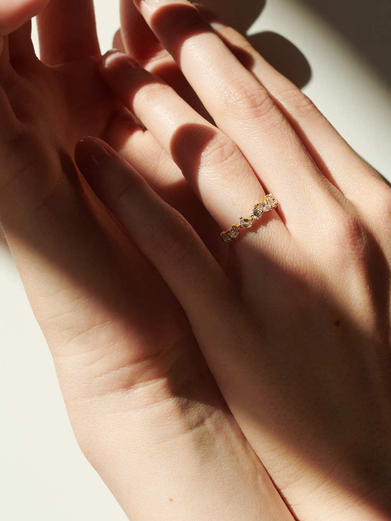 Fancy Diamond Lisa | Ring Avery | Cluster Ring | Diamantring Fancy von DEAR DARLING BERLIN