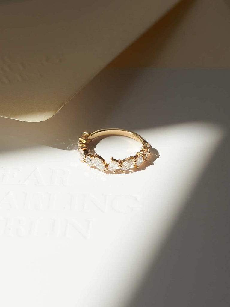 Fancy Diamond Lisa | Ring Avery | Cluster Ring | Diamantring Fancy von DEAR DARLING BERLIN