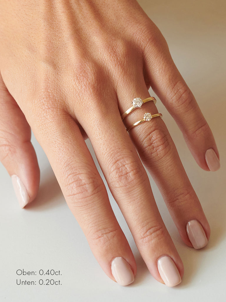 Verlobungsring mit Lab Grown Diamonds | Harper von DEAR DARLING BERLIN