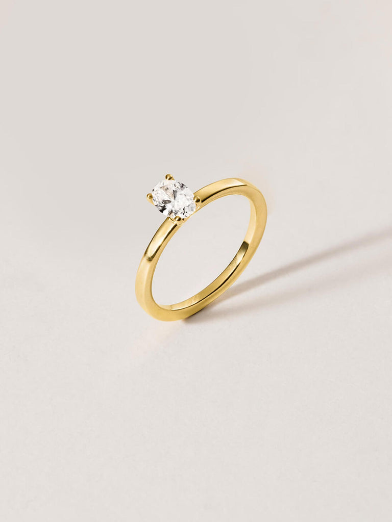 Verlobungsring mit Lab Grown Diamonds | Lila von DEAR DARLING BERLIN