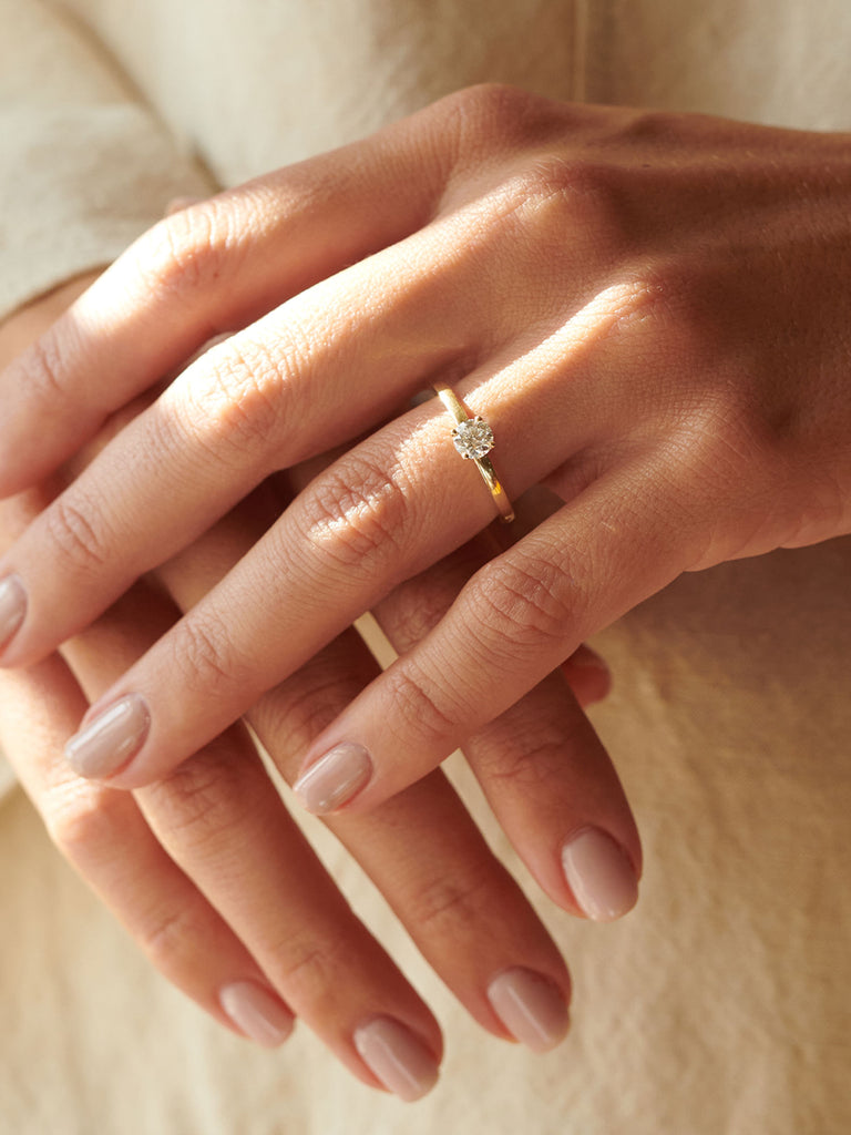 Verlobungsring mit Lab Grown Diamonds | Violet von DEAR DARLING BERLIN