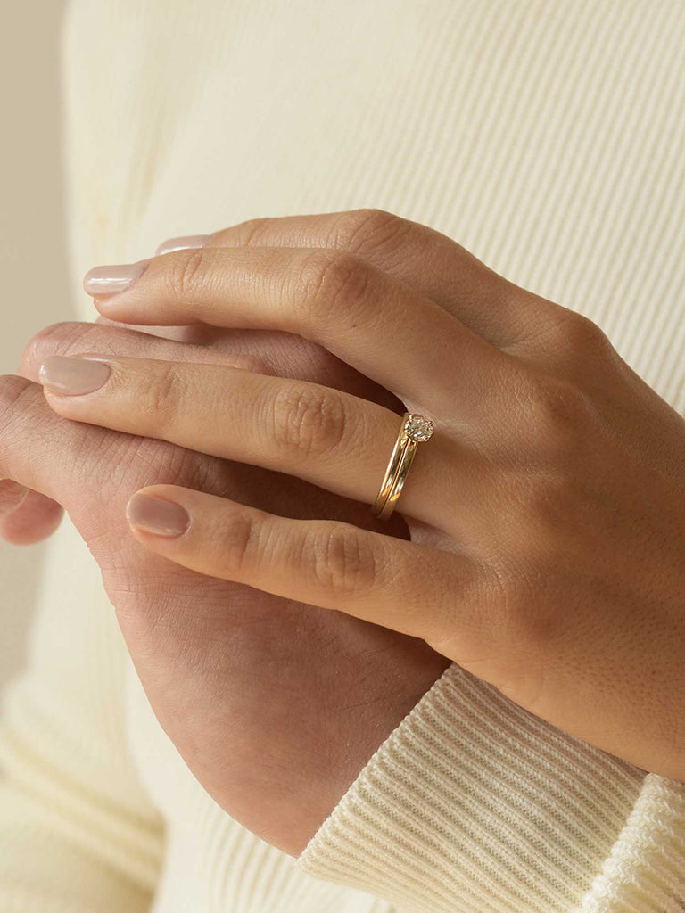 Verlobungsring mit Lab Grown Diamonds | Violet von DEAR DARLING BERLIN