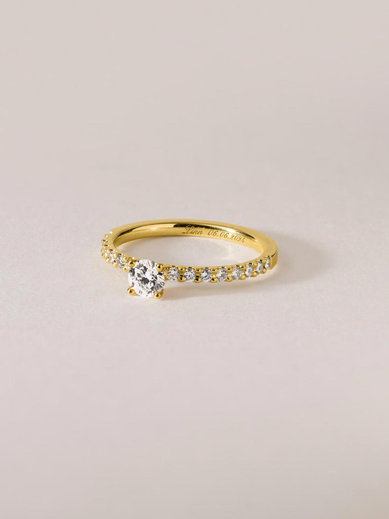 Verlobungsring mit Lab Grown Diamonds | Violet Luxe von DEAR DARLING BERLIN
