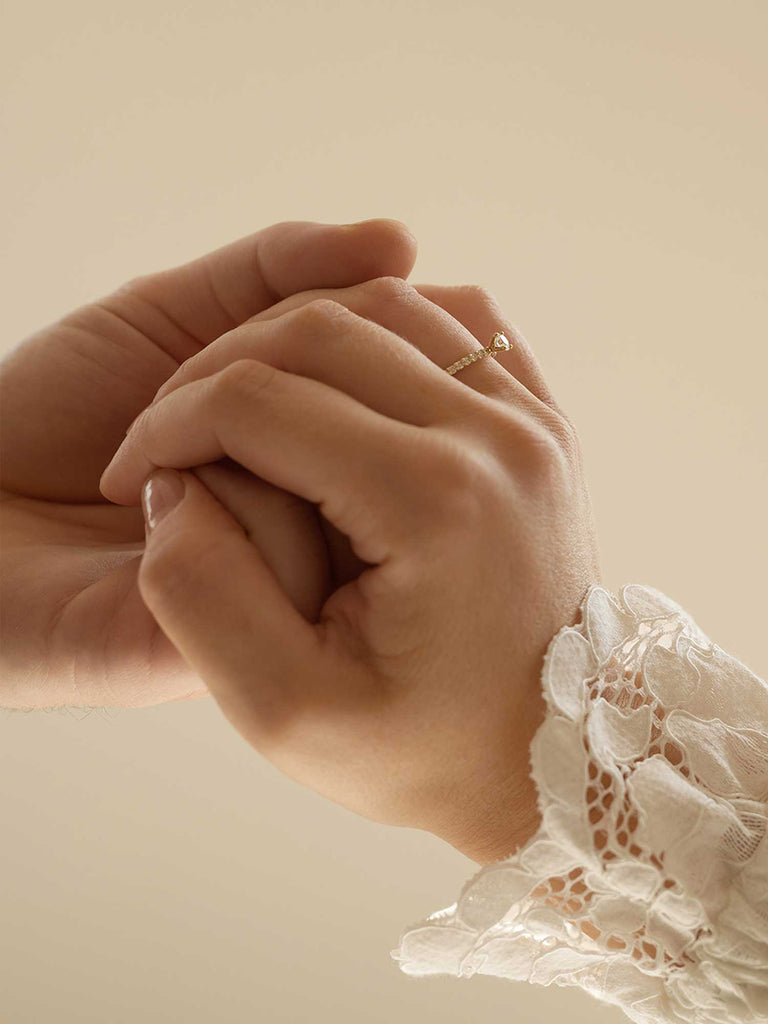 Verlobungsring mit Lab Grown Diamonds | Violet Luxe von DEAR DARLING BERLIN