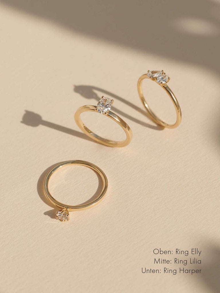 Verlobungsring mit Lab Grown Diamonds | Lila von DEAR DARLING BERLIN