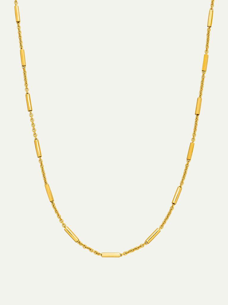 Zarte Halskette mit Stäbchen | Filigrane Kette von DEAR DARLING BERLIN