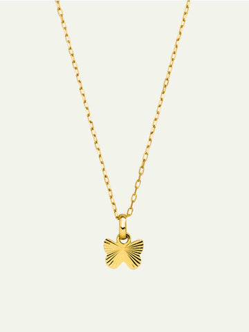 Halskette für Kinder Baby Butterfly | 14k Echtgold von DEAR DARLING BERLIN