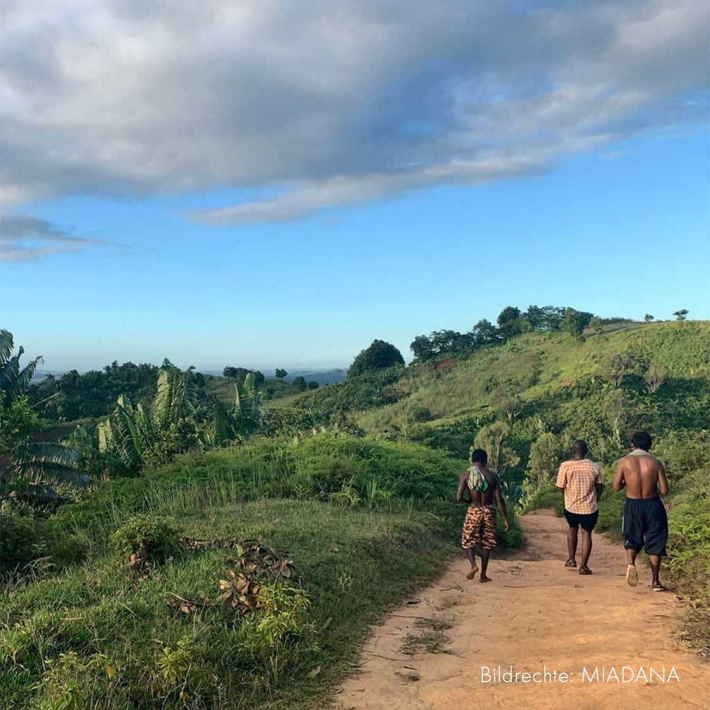 Mitarbeiter in fairer Miene in Madagaskar