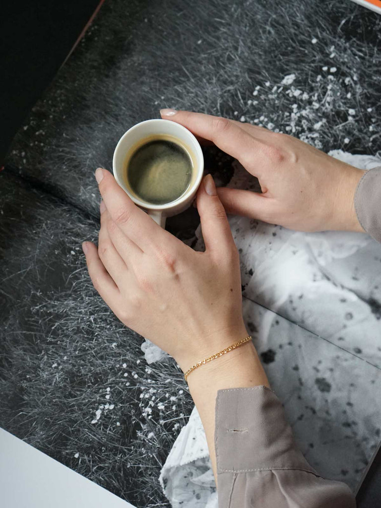 Nachhaltiges feines Stegpanzerarmband  von DEAR DARLING BERLIN