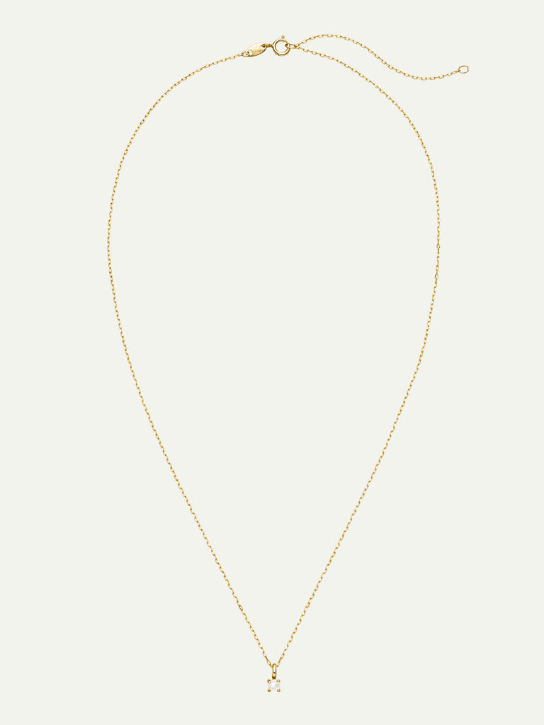 Geburtsstein Juni Halskette | 14k Echtgold & Mondstein von DEAR DARLING BERLIN