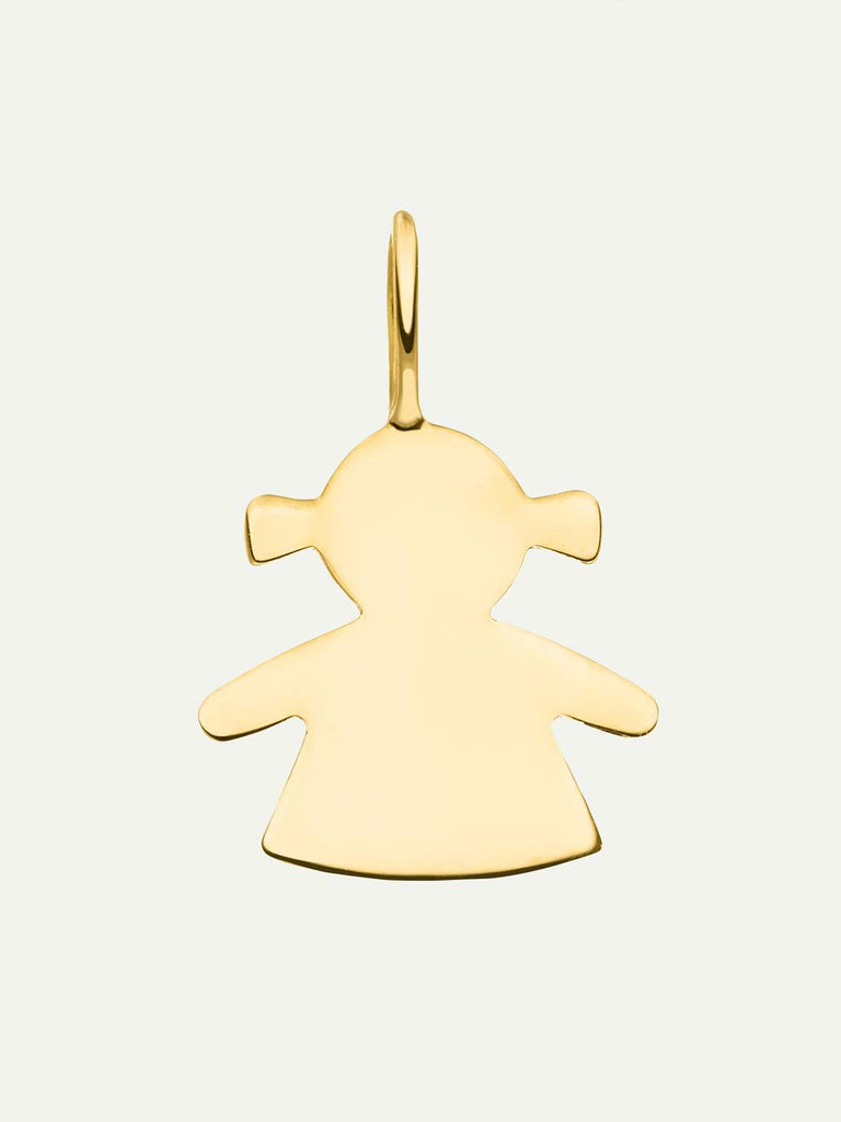 Kinderkette Goldmädchen | 14k Echtgold von DEAR DARLING BERLIN