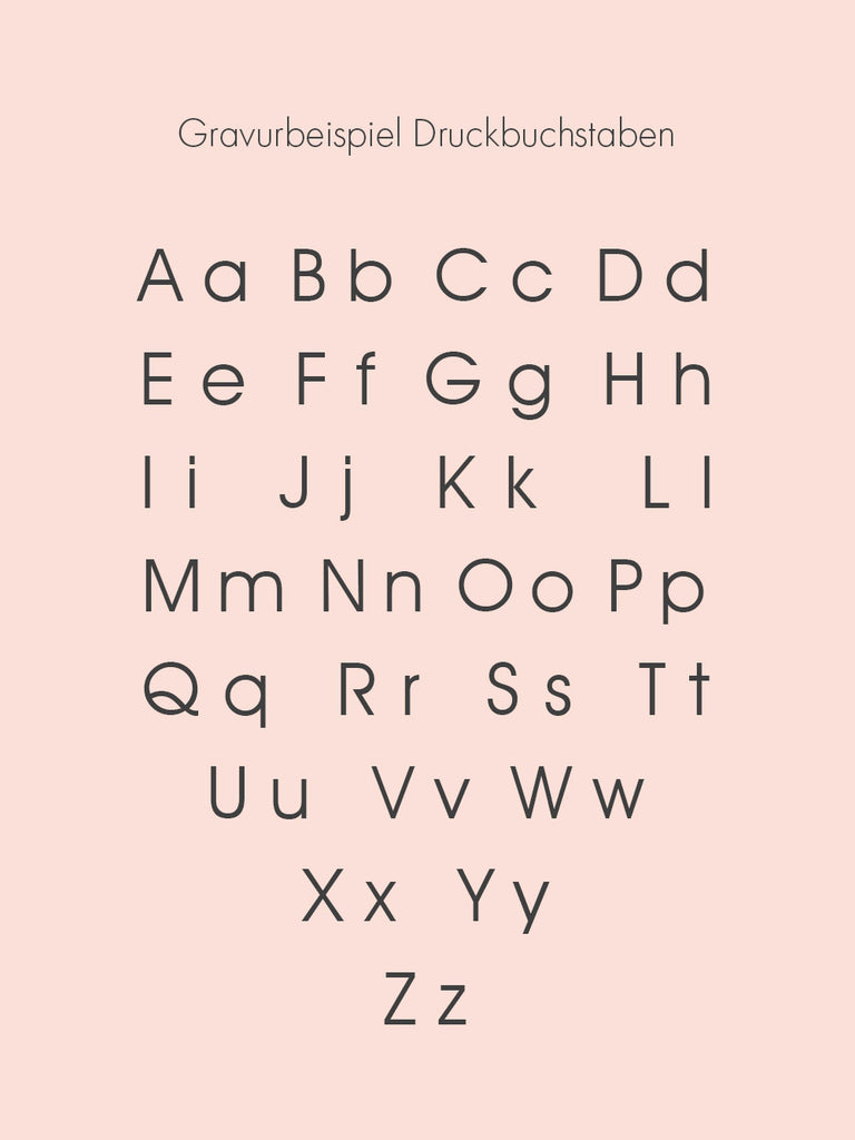 Personalisierbarer Anhänger mit Gravur | 14k Echtgold von DEAR DARLING BERLIN