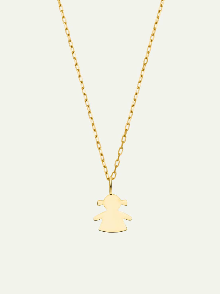 Kinderkette Goldmädchen | 14k Echtgold von DEAR DARLING BERLIN