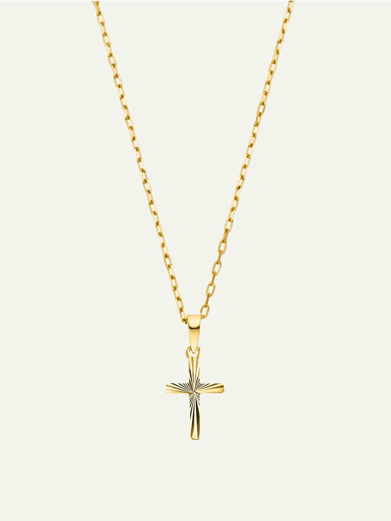 Kreuzkette für Kinder Libby | 14k Echtgold von DEAR DARLING BERLIN