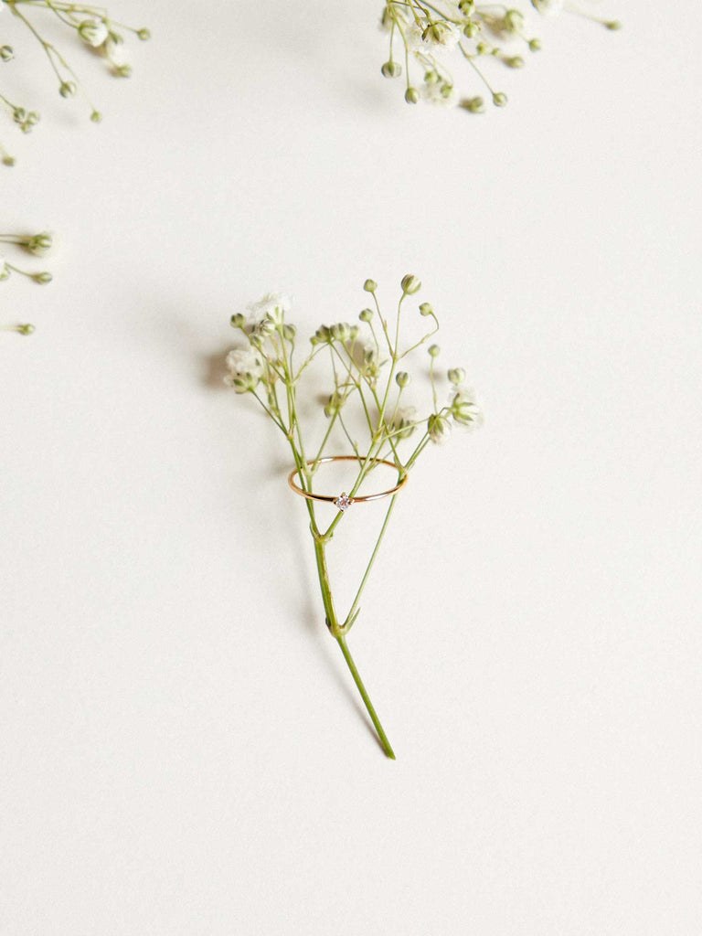 Lab Grown Diamond Ring | 14k Echtgold von DEAR DARLING BERLIN