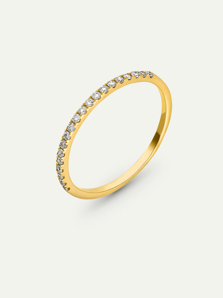 Lab Grown Diamond Ring Leya Produktbild stehend