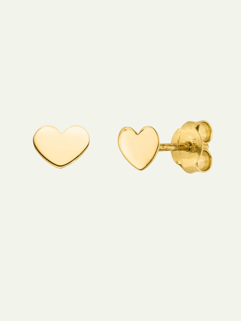 Kinderohrringe Little Hearts | 14k Echtgold von DEAR DARLING BERLIN
