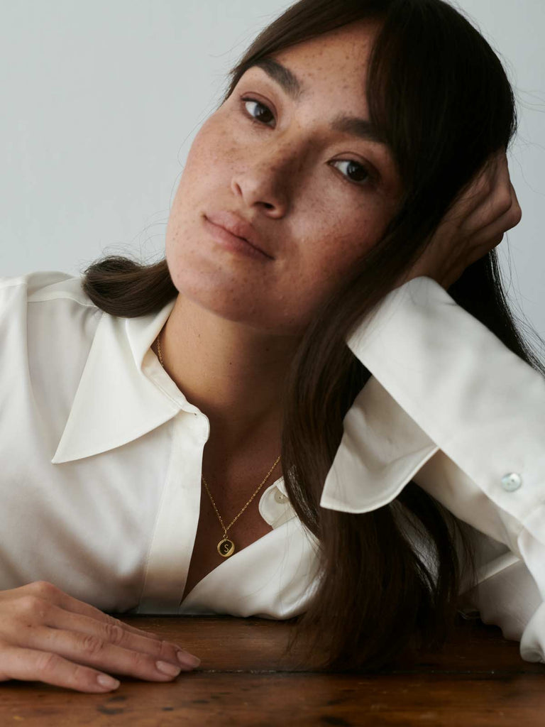 Personalisierbarer Anhänger | 14k Echtgold | Mit Gravur von DEAR DARLING BERLIN