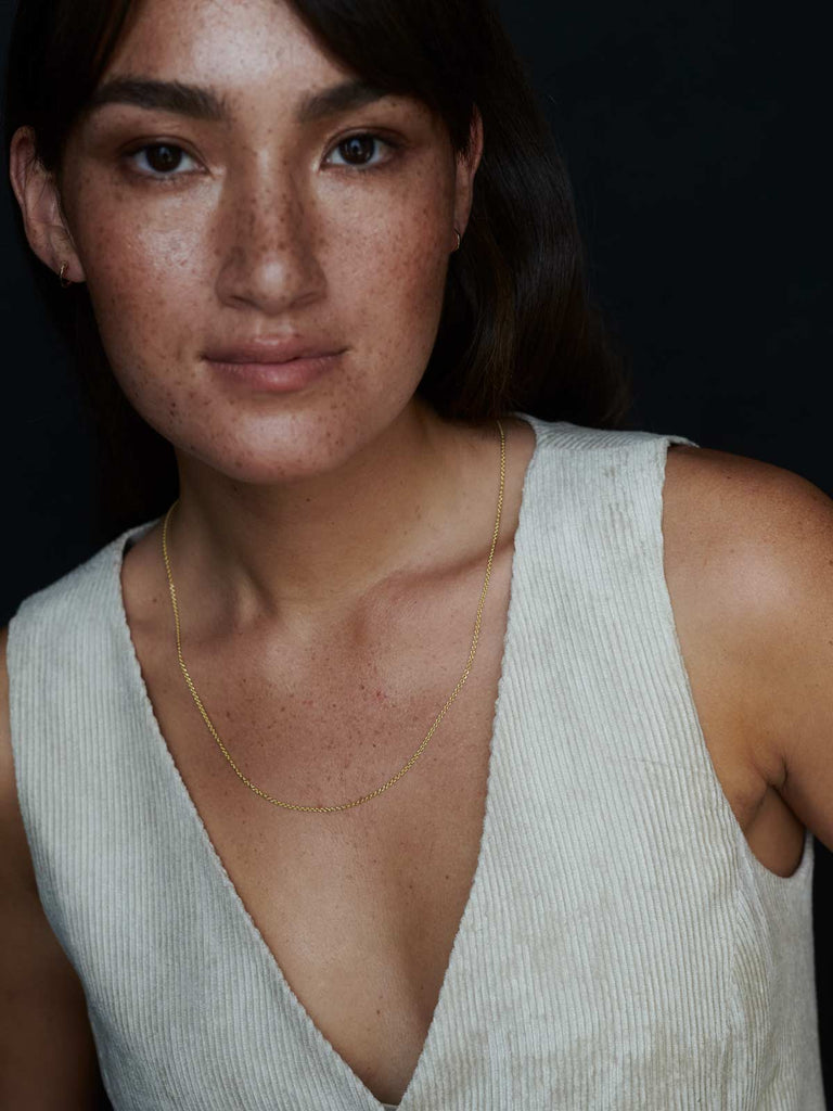Nachhaltige 14k Echtgold Halskette The Sensual von DEAR DARLING BERLIN
