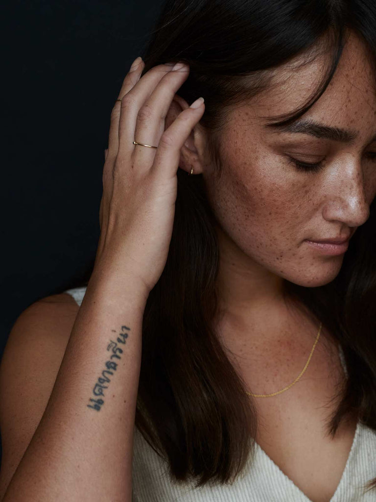 Nachhaltiger 14k Echtgold Vibrant Gold Pearl Ring von DEAR DARLING BERLIN