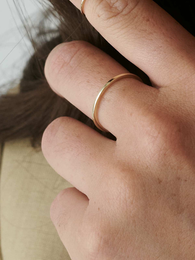 Nachhaltiger 14k Echtgold Ignite Ring von DEAR DARLING BERLIN