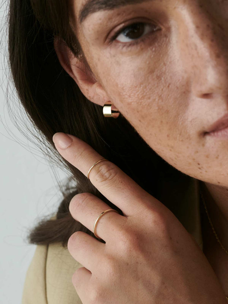 Nachhaltiger 14k Echtgold Ignite Ring von DEAR DARLING BERLIN