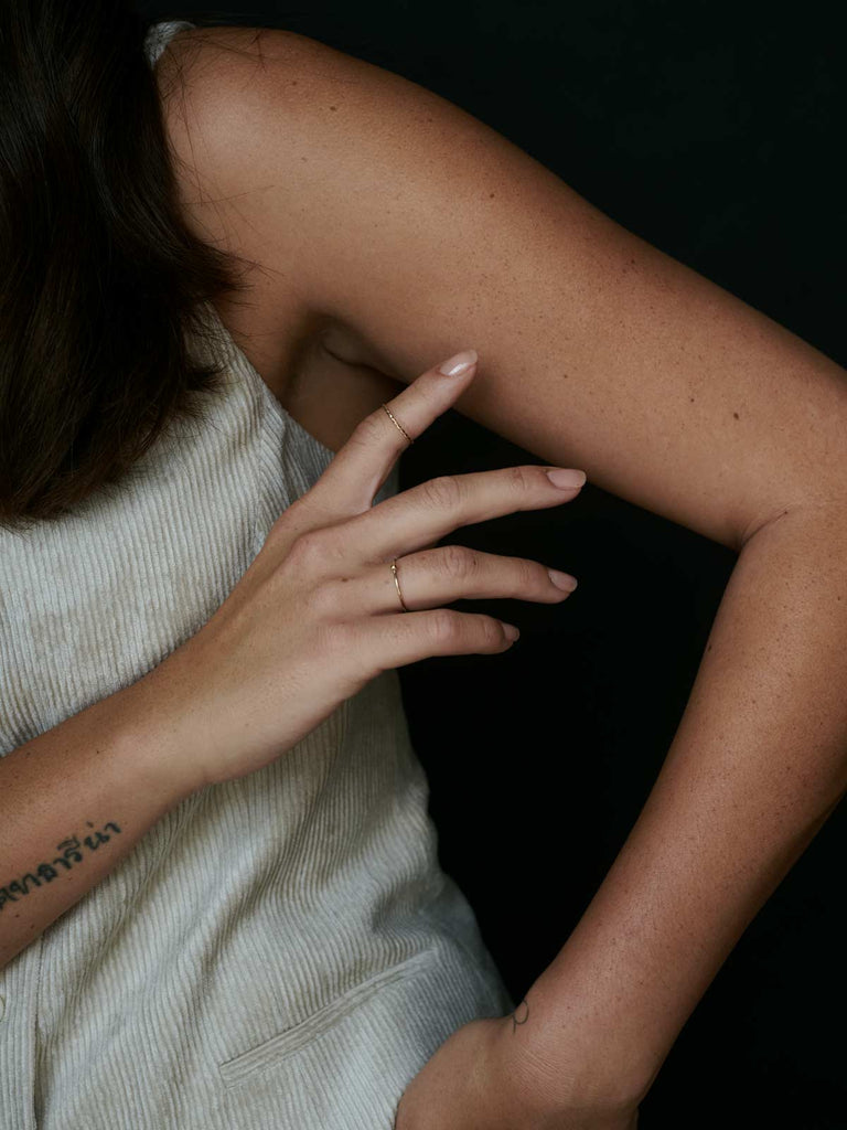 Nachhaltiger 14k Echtgold Soulmates Ring von DEAR DARLING BERLIN